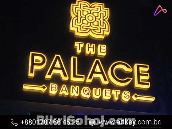 LED Sign Acrylic Name plates Letter Advertising in Dhaka BD